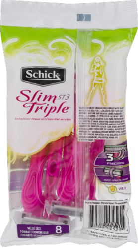 Schick ST3 Razors Perspective: back