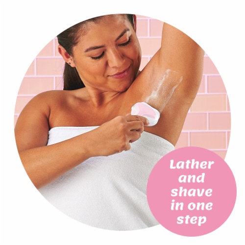 Schick Intuition Advanced Moisture 4-Blade Razor Refills for Women with Organic Shea Butter Perspective: back