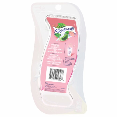 Skintimate Sensitive Skin 3-Blade Women's Disposable Razors Perspective: back