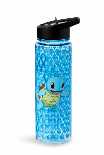 Pokemon Squirtle 16oz Water Bottle - BPA-Free Reusable Drinking Bottles Perspective: back