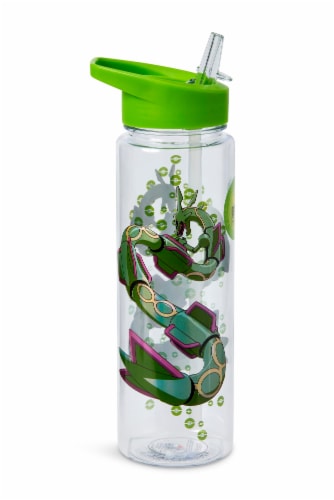 Pokemon Rayquaza 16oz Water Bottle - BPA-Free Reusable Drinking Bottles Perspective: back
