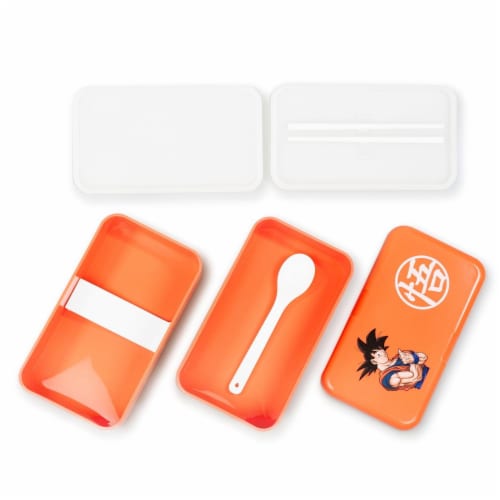Dragon Ball Z Goku Bento Box w/ Chopsticks & Spoon Perspective: back