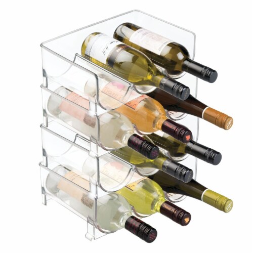 Stackable wine racks plastic outlet