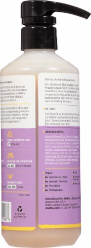 Alaffia® Babies & Kids Lemon Lavender Shampoo & Body Wash Perspective: back