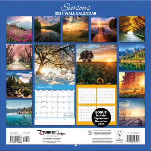 Lang Four Seasons Calendar 2025