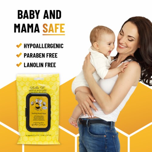 Bundle: Nipple Nurture Butter 2oz and Nipple Nurture Breast Wipes 3-Pack Perspective: back