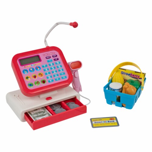 Huajun Toys Cash Register Play Set Perspective: back