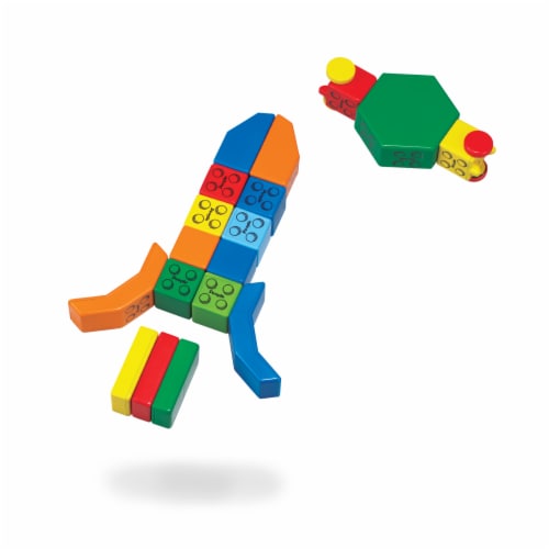 Toys by People® - Go Go Blocks™ - Go Go Play Set 31 pc Magnetic Blocks Perspective: back