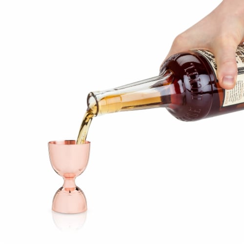 Copper Canterbury Jigger by Viski® Perspective: back