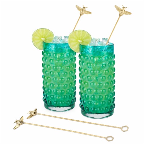 Bumble Bee Stir Sticks by Twine® Perspective: back