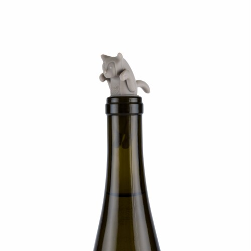 Cat Bottle Stopper by TrueZoo Perspective: back