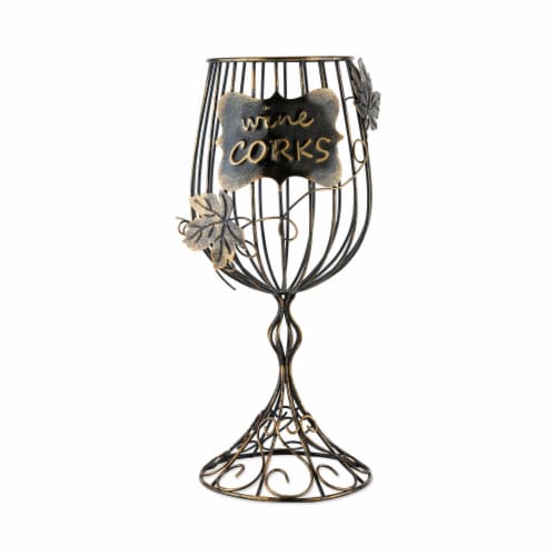 Wine Glass Cork Display Perspective: back