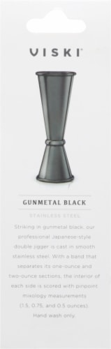 Viski® Stainless Steel Jigger Perspective: back
