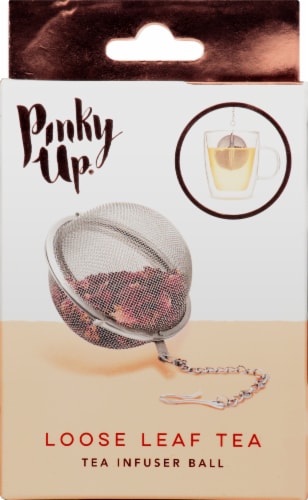 True Fabrications Small Stainless Steel Tea Infuser Ball Perspective: back
