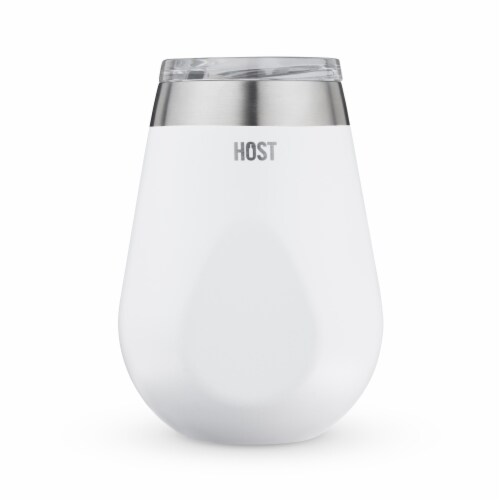 Host 8076 Revive Vacuum Insulated Tumbler, White Perspective: back
