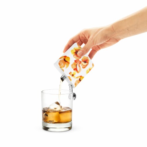 6 oz Poppy Flask by Twine® Perspective: back