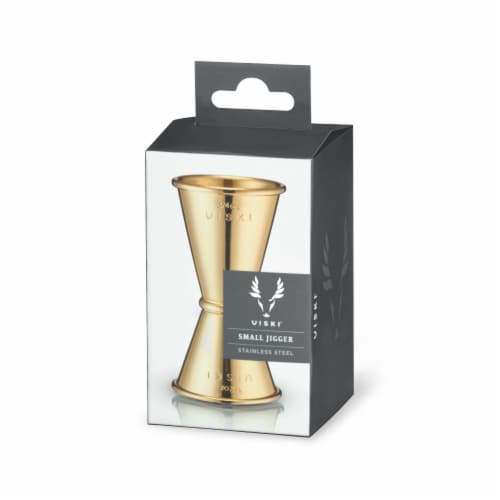 Small Gold Jigger by Viski® Perspective: back