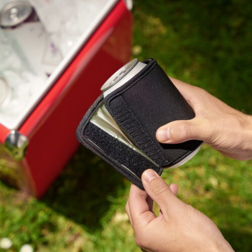 Insta-Chill Standard Can Sleeve in Black by HOST Perspective: back
