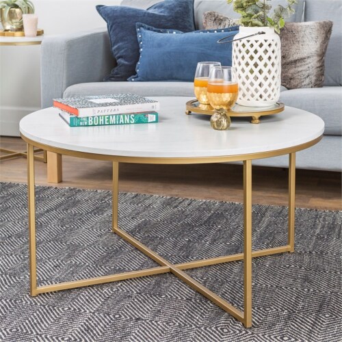 Faux marble shop coffee table set