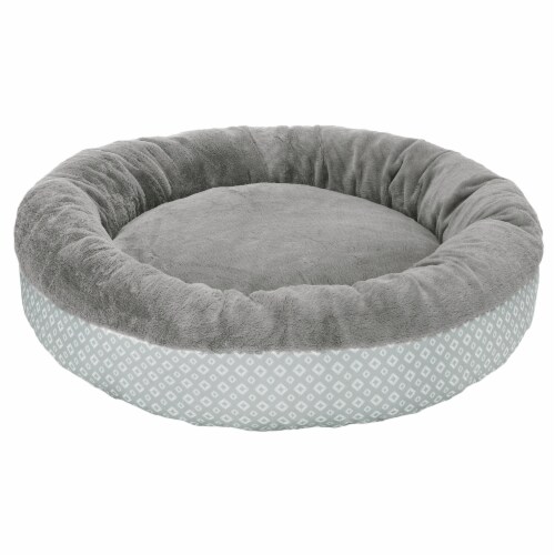 Donut print deals dog bed