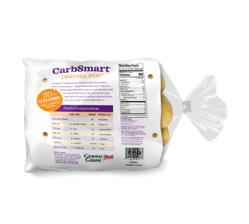 Green Giant™ Carbsmart™ Yellow Idaho Potatoes Perspective: back