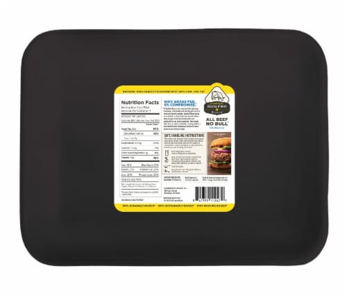 Sunfed Ranch 80% Lean 20% Fat Grass Fed Ground Beef Perspective: back