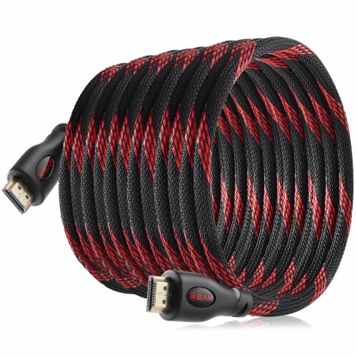 25 Feet High-Speed 4K HDMI Cables (3-Pack) Perspective: back
