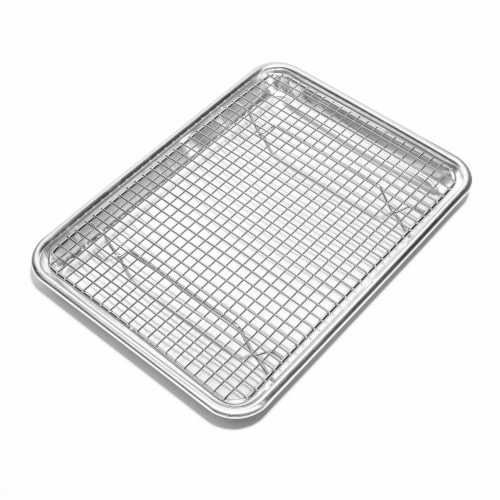 Wire rack sheet pan clearance