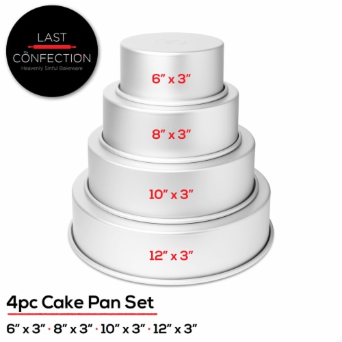 12x3 inch Round Cake Pan by Magic Line  Round Cake Pans - Confectionery  House