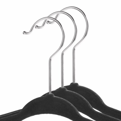 50 Black Velvet 11 Baby Hangers by Casafield, 11 x 7 - Foods Co.