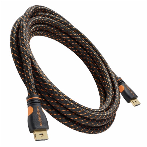 10 Feet 18Gbps 4K High-Speed HDMI Cable by Legit Wire Perspective: back