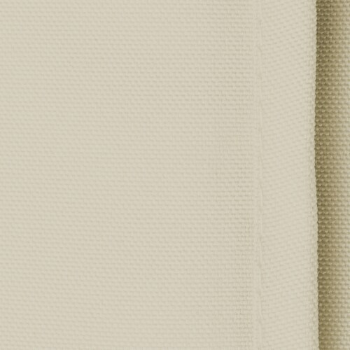 70 Square Polyester Tablecloth - Beige by Lann's Linens Perspective: back