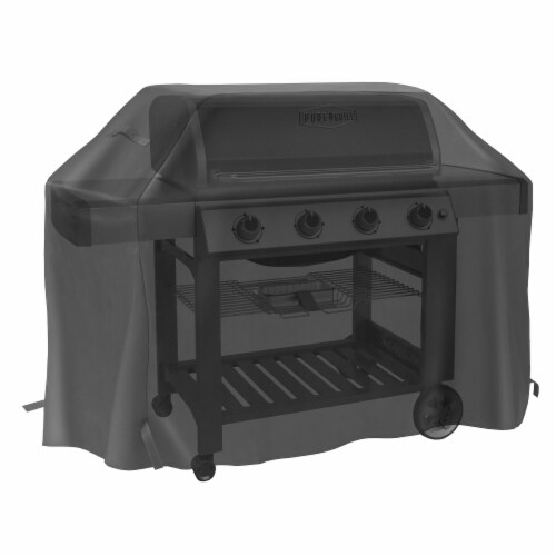 64 BBQ Grill Cover - Universal Fit for Outdoor Barbecue Gas Grills Perspective: back