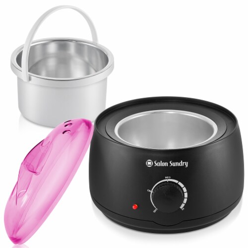 Hair Removal Wax Warmer Machine, Electric Hot Waxing Melter Pot Black Lid,  1 - Fry's Food Stores