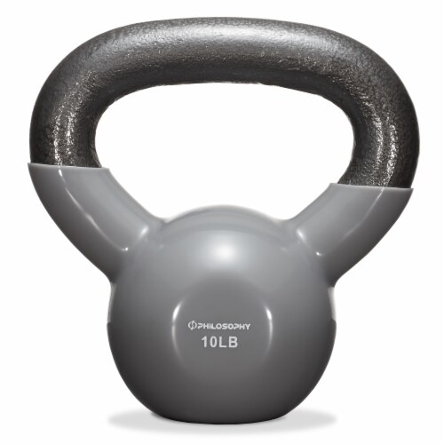 New 10lb Cast Black Kettlebell Kettlebells