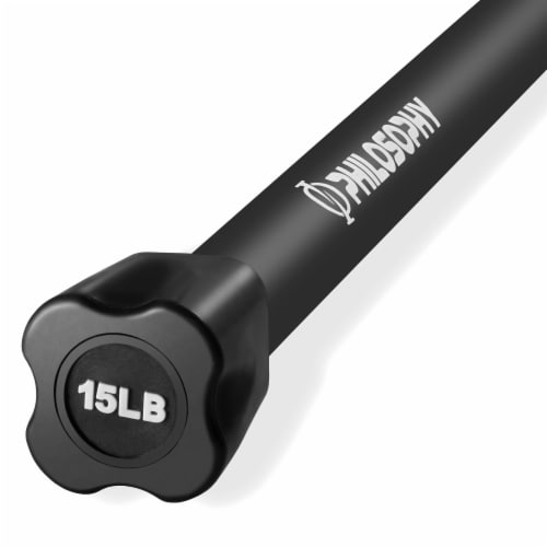 Weighted workout bar 15 lbs 2025