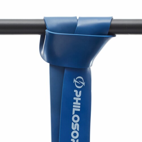 Pull Up Assist Band - 2-1/2 (175-230 lbs), Blue - Resistance Loop Perspective: back