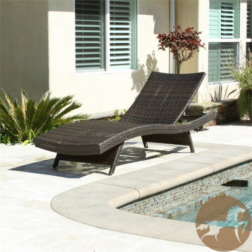 Noble house outdoor adjustable chaise lounge hotsell