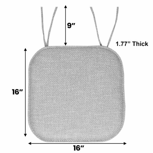 Memory foam chair cushions with ties online