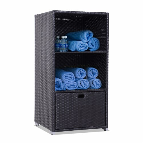 Beach towel online storage cabinet