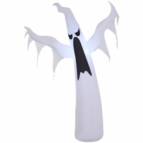 6ft Halloween Inflatable Scary Ghost Yard Outdoor Decorations Led Light Perspective: back