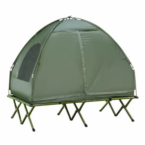 Camping bed on sale tent combo