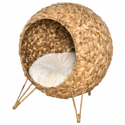 Wicker sales cat dome