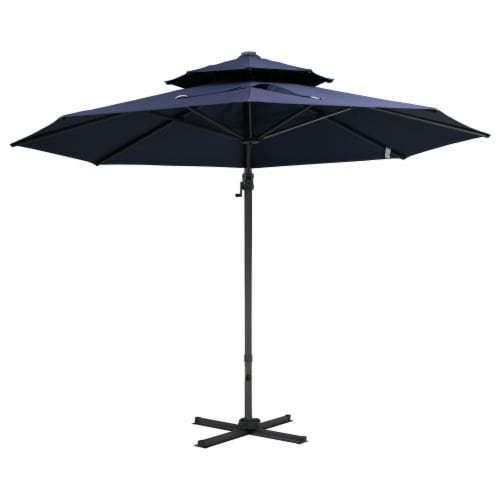 Outside Sunlight Blocker Canopy Cover Crank Umbrella Stand