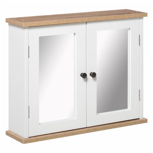 Bathroom Under Sink Cabinet Vanity Unit w/ Adjustable Storage Shelves,  White, 1 Unit - Kroger