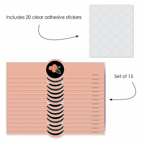 Big Dot of Happiness Best Mom Ever - Mother's Day Party DIY Wrapper Favors & Decor - 15 Ct Perspective: back