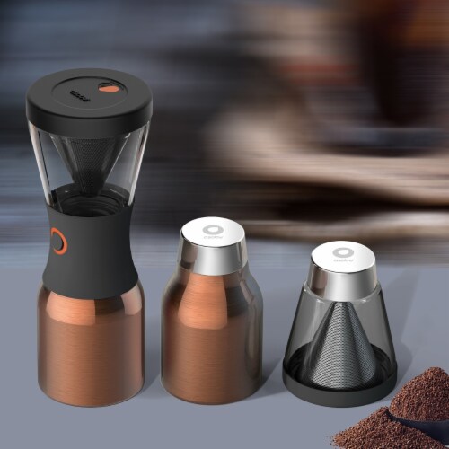 Asobu 40 oz. Cold Brew Insulated Portable Coffee Maker Copper