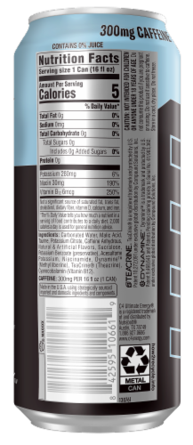 C4 Ultimate Carbonated Arctic Snow Cone Drink Perspective: back