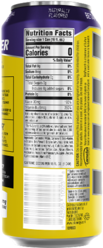 C4 Energy Drink - Purple Frost Perspective: back