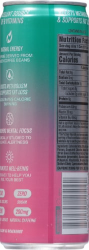 C4 Smart Energy Sparkling Watermelon Burst Energy Drink Perspective: back